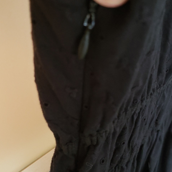 BANANA Republic eyelet summer black dress - Picture 7 of 7